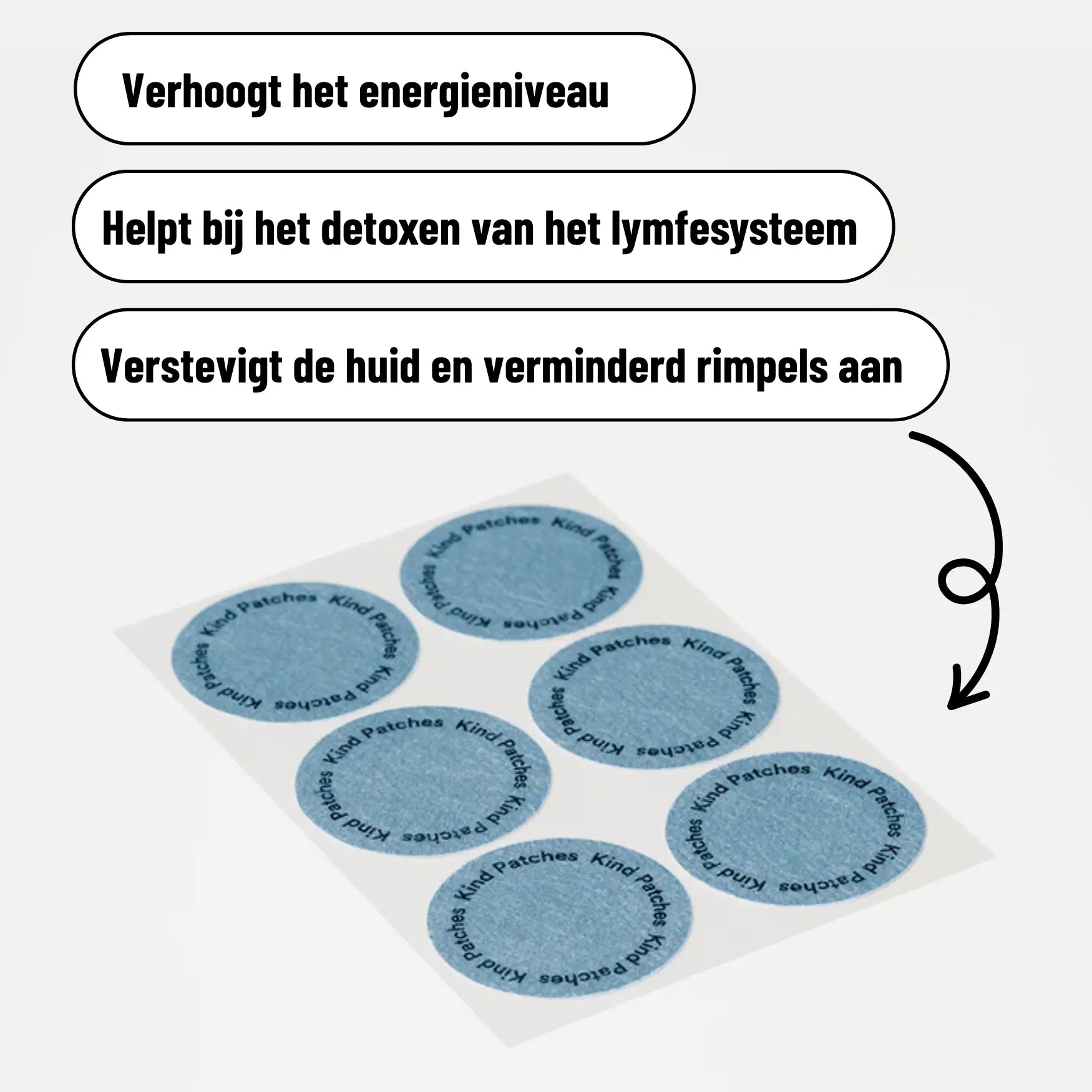 NAD+ Lymfen Detox Pleisters